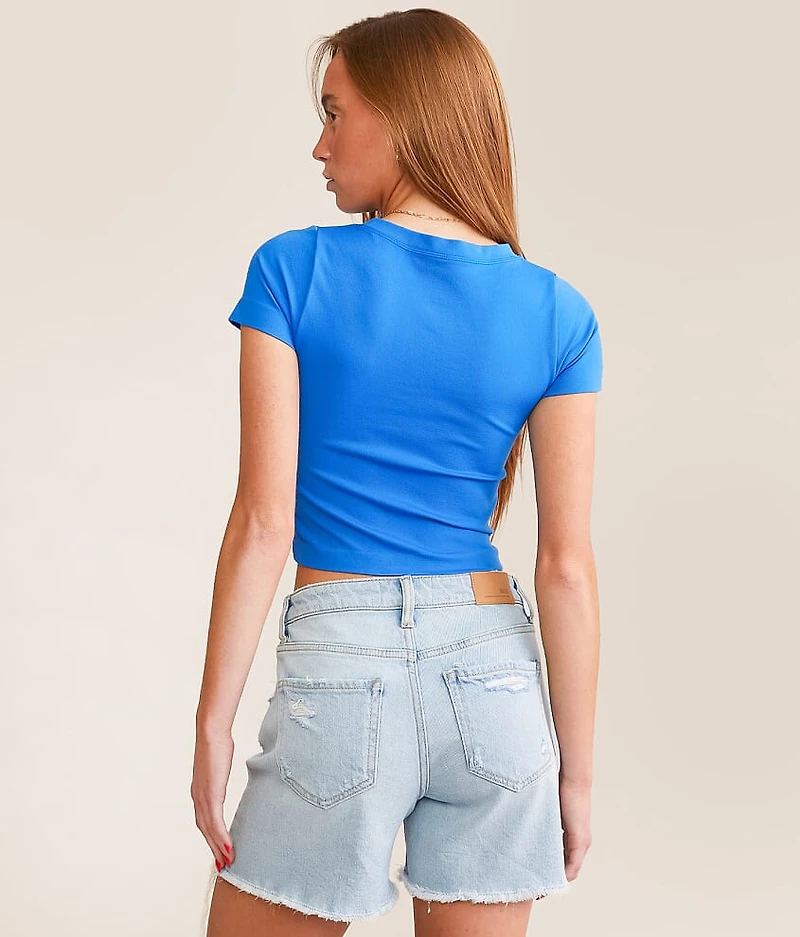 Seamless Cropped T-Shirt