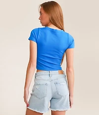 Seamless Cropped T-Shirt