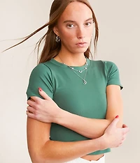 Seamless Cropped T-Shirt