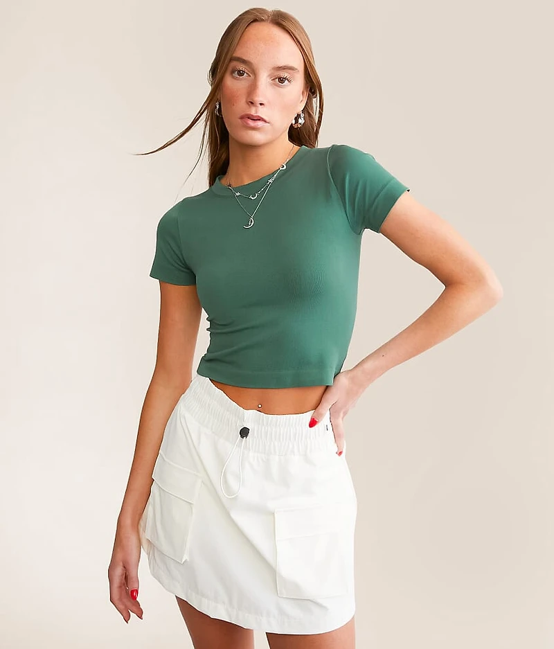 Seamless Cropped T-Shirt