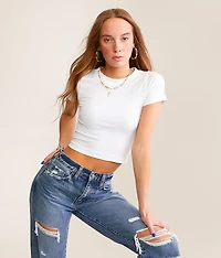 Seamless Cropped T-Shirt