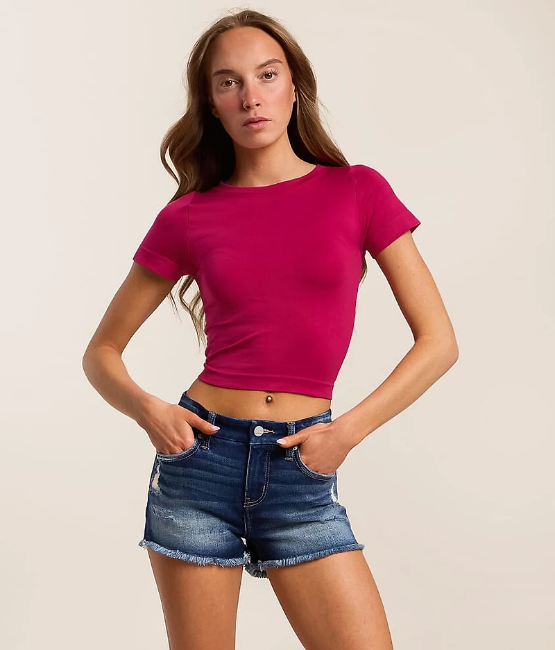 Seamless Cropped T-Shirt