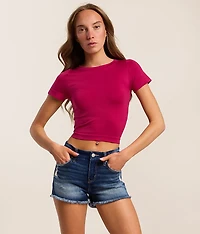 Seamless Cropped T-Shirt