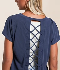 Ribbed Dolman Top
