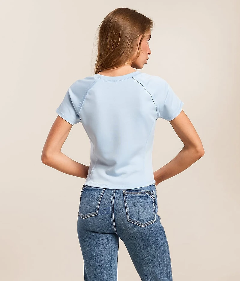 Raw Edge Top