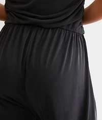 Strapless Ruched Jumpsuit