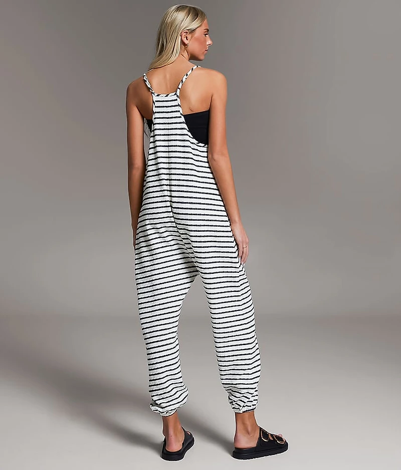 Striped Jumpsuit