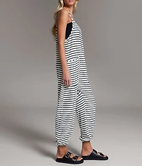 Striped Jumpsuit