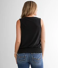 Surplice Tank Top