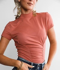 Mock Neck Top