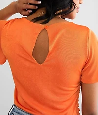 Sheen Surplice Bodysuit