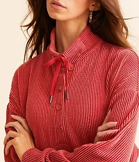 Textured Henley