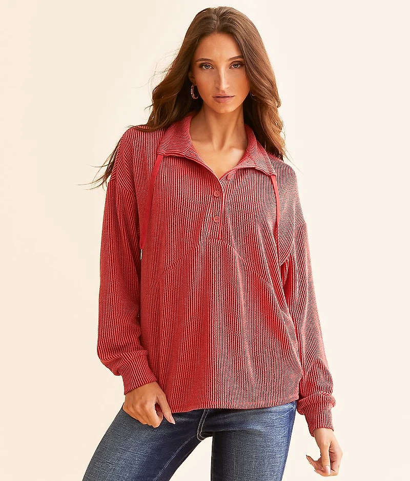 Textured Henley