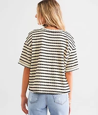 Striped Knit Top