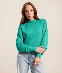 Mock Neck Pullover