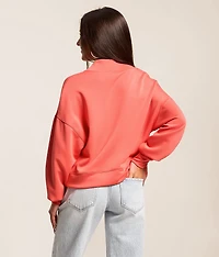 Mock Neck Pullover