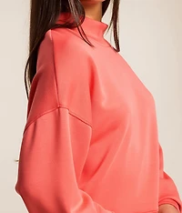 Mock Neck Pullover