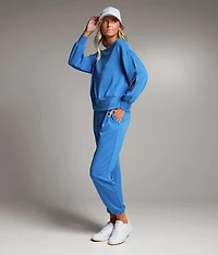 Cut-Out Sleeve Pullover