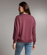 Lace Trim Pullover