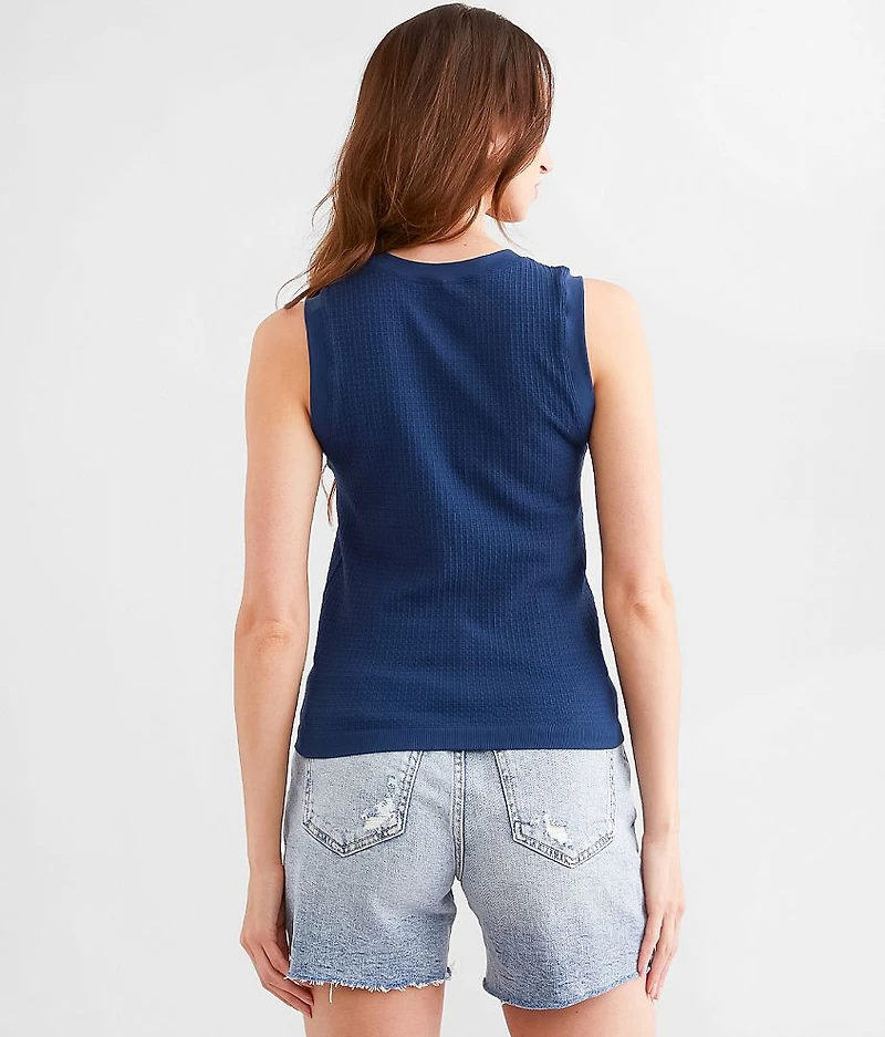 Textured Contour Tank Top