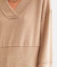 Pieced Raw Edge Top