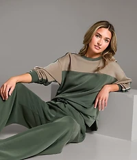 Color Block Pullover