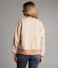 Striped Knit Pullover