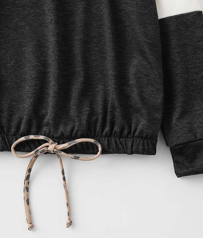Girls - Color Block Hoodie