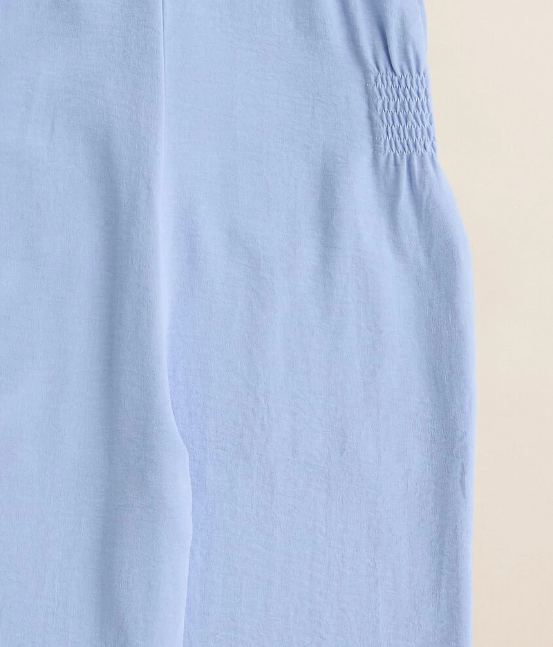 Girls - Smocked Jogger Overalls
