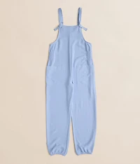 Girls - Smocked Jogger Overalls