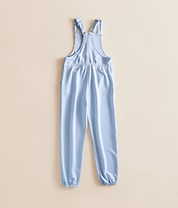 Girls - Solid Jogger Overalls