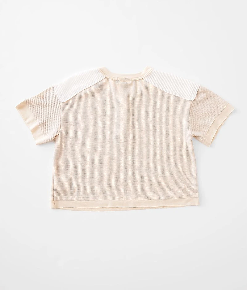 Girls - Waffle Henley