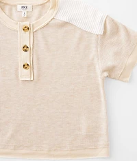 Girls - Waffle Henley