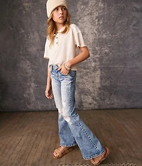 Girls - Waffle Henley