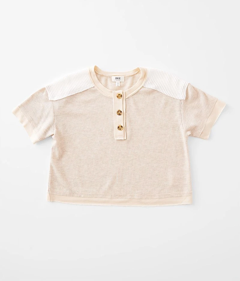 Girls - Waffle Henley