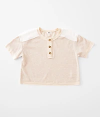 Girls - Waffle Henley
