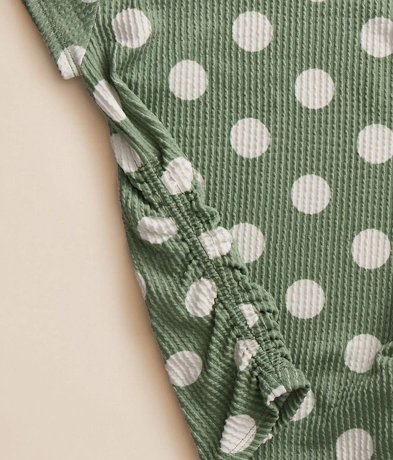 Girls - Polka Dot Top