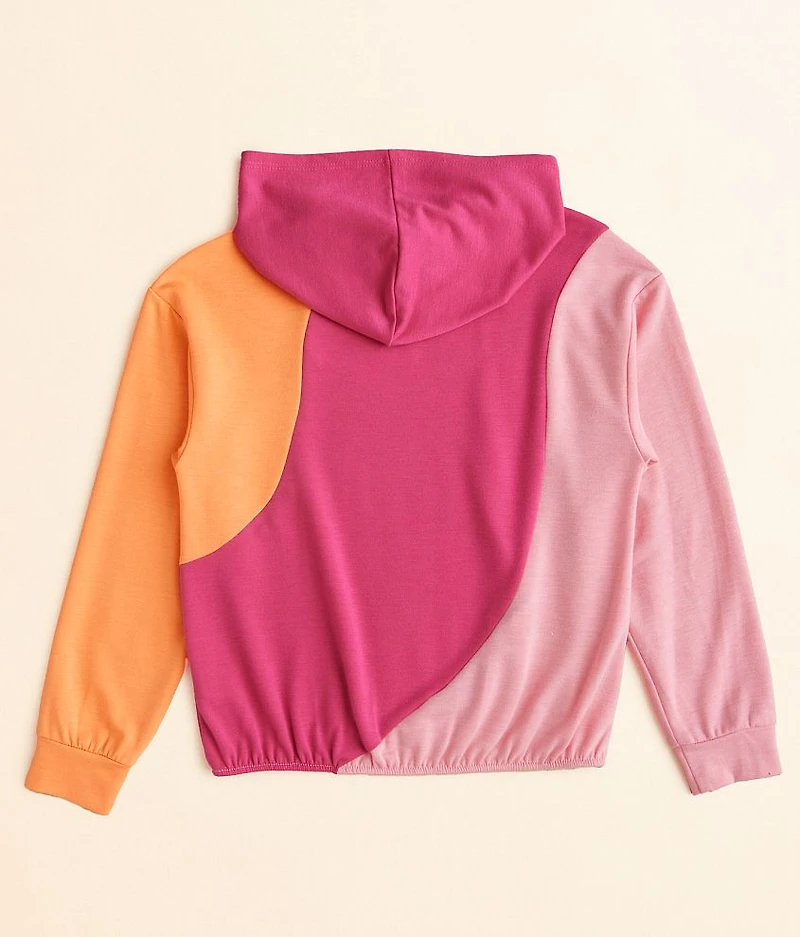 Girls - Color Block Hoodie