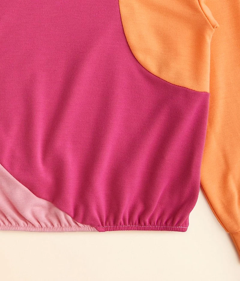 Girls - Color Block Hoodie