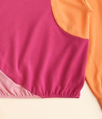Girls - Color Block Hoodie