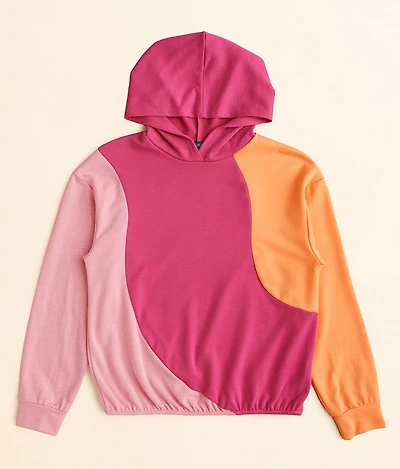 Girls - Color Block Hoodie