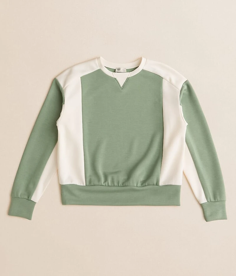 Girls - Color Block Pullover