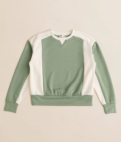 Girls - Color Block Pullover