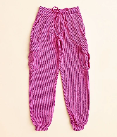Girls - Urban Ribbed Cargo Jogger