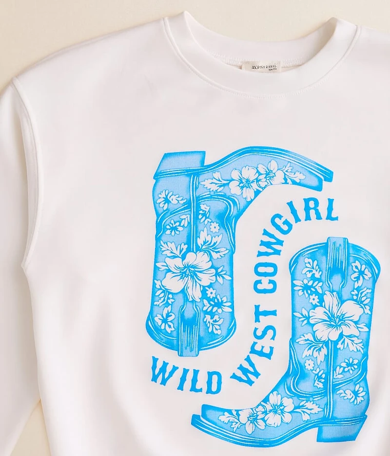 Girls - Wild West Cowgirl Pullover