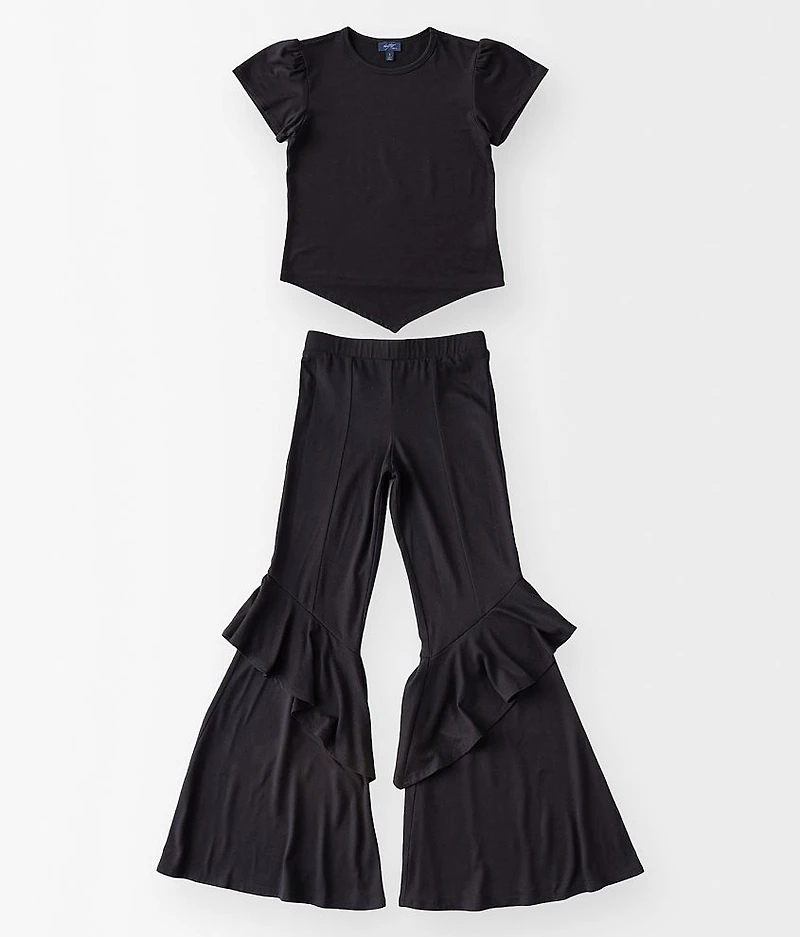 Girls - Ruffle Flare Pant