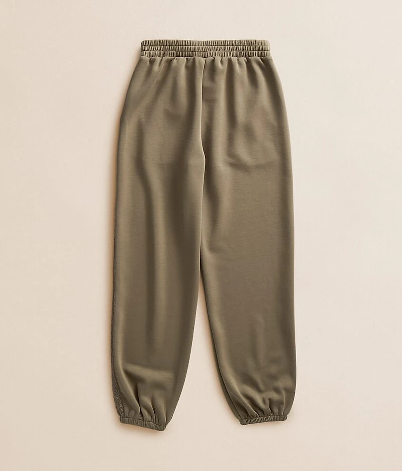 Girls - Lace Trim Jogger
