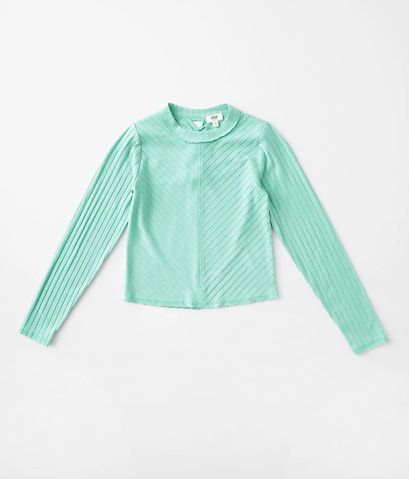 Girls - Wide Ribbed Top