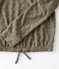 Girls - Brushed Checker Hoodie