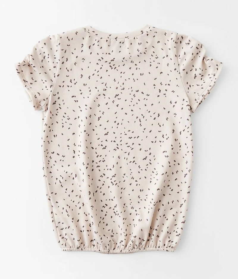 Girls - Brushed Knit Top